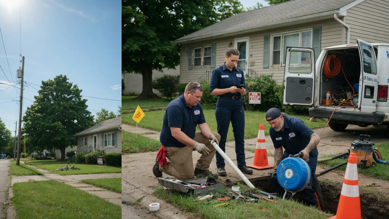 Sewer Line Repair in Russellville, IN near me